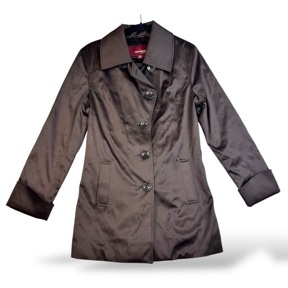 Weatherproof Garmet Company Rain Jacket Women's Brown Medium - Picture 5 of 8
